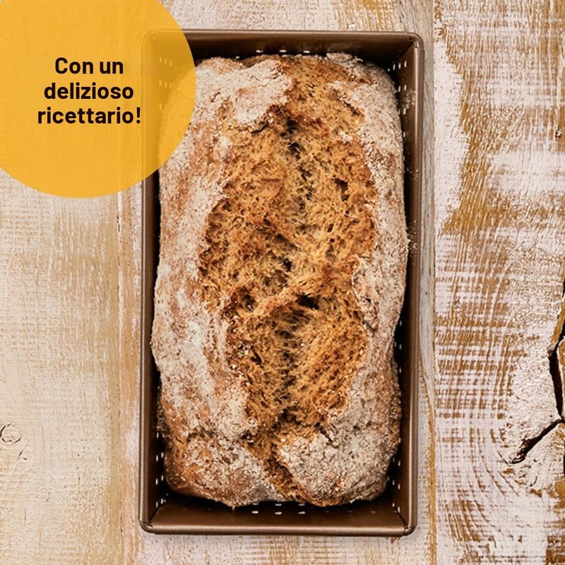 Birkmann, Pagnotta & Anima, teglia per pane perforato, 20 cm,