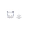 Tile Leveling System Clips 2200PCS 1/16" 1.5mm Floor Wall Spacer