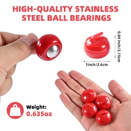 Mini Shuffleboard Replacement Pucks Rollers Curling Accessories 2 Color