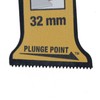 DeWalt 32mm Bi-Metal Plunge Point Blade (Pack of 5), DT20776-QZ