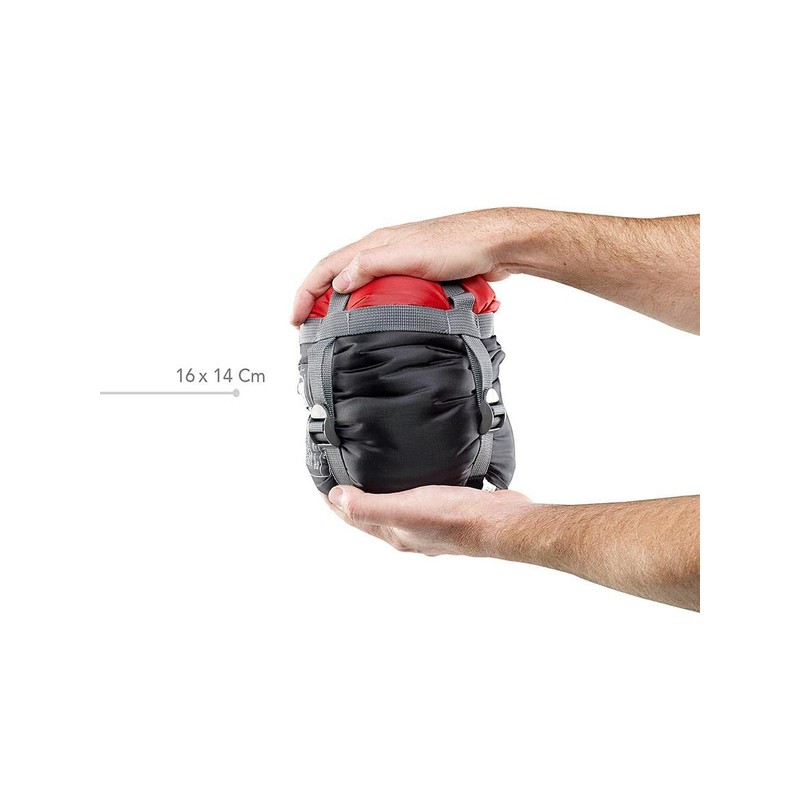 Caribee Nepal 600 +10C Compact Sleeping Bag - Color: Black