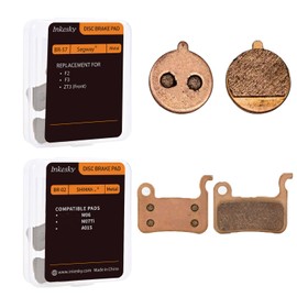 Inkesky Brake Pads Compatible with SEGWAY ZT3/ZT3 Pro - Metal - 2 Pairs