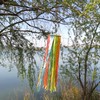 Satin Ribbon Windsock Streamer, Outdoor Decorations for Your Patio, Garden,