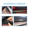 uuakarin 2Pcs Car Door Light Fit for Maserati,LED Welcome Light