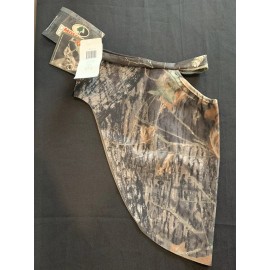 Mossy Oak NOS Cabelas Mossy Oak Hunting Cap Strap Face Mask Men One Size Camo Made USA