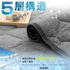 Sun Deco Bed Pad, Single, Cooling Feel, Made with Mighty