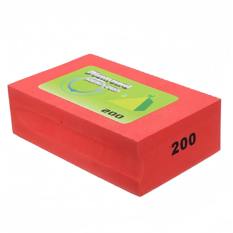 2 Pack Diamond Sanding Blocks Hand-Held Pad Polishing Grinding Block