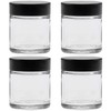 Viva Housewares Glass Jars with Lid, in Different Sizes /
