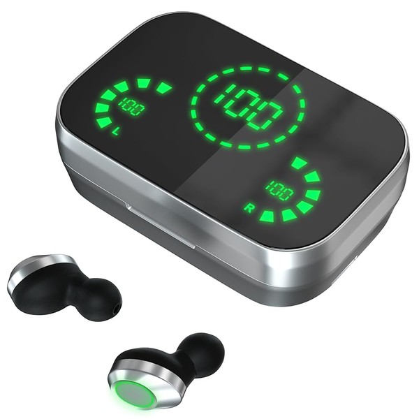 ZYHKJYL AI Language Translator Earbuds, Supports 144 Languages,Online Translation Real