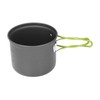 4pcs Camping Pot Kit Multi Layers Anti Scalding Design Camping