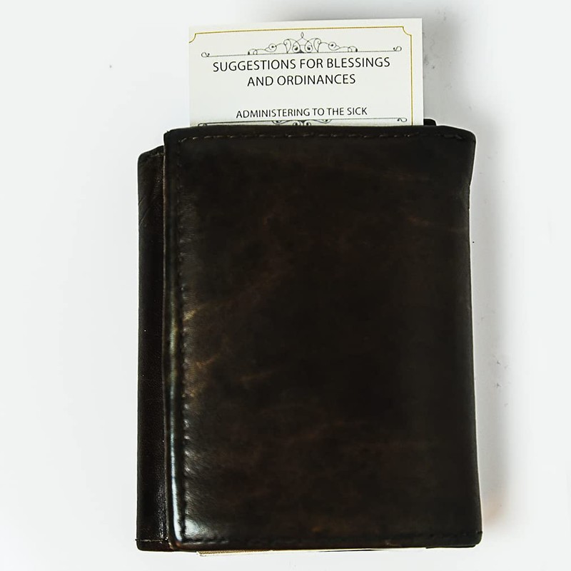 LDS Bookstore Tri-fold Priesthood Ordinance Pocket Card for Newly Ordained