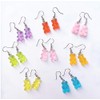 Tiande Creative Food Fruit Acrylic Big Drop Dangle Stud Earrings