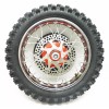 Razor SX500 Rear Wheel w/ Red Hub Complete