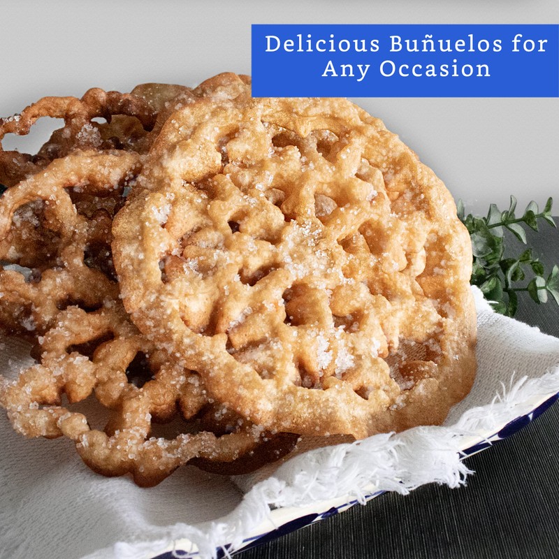 Bunuelos Mold with Handle X-Large (5.7 in Cast Aluminum) -