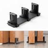 BONIKLUBA Siding Closet Door Floor Guide,Barn Door Guide for Bottom,Adjustable