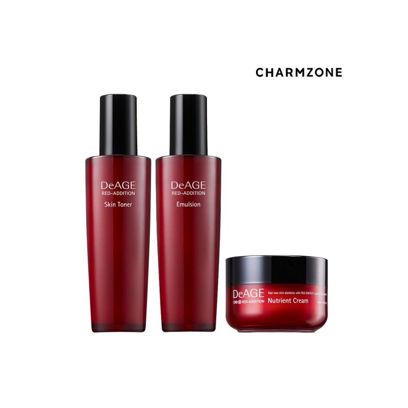 Charmzone Deage Red Edition 3-piece set (skin + emulsion +