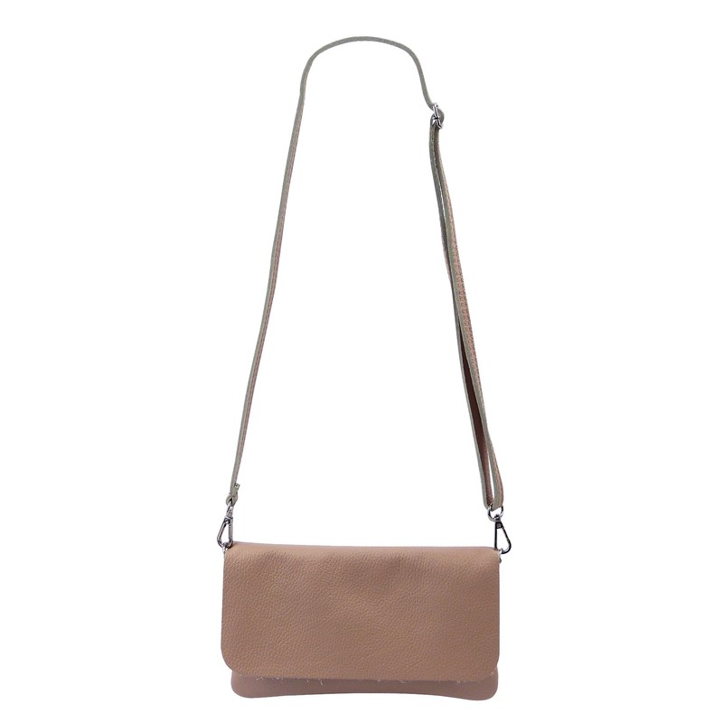 SH Leder Real Leather Shoulder Bag, Clutch Bag, Small Evening