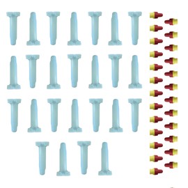 PetsTEK 25 Pack Waterproof Wire Splice Kit for Wire Break Repair in Electric In-Ground Dog Fence Systems