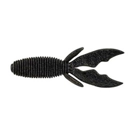 Berkley PowerBait MaxScent Black Fishing Hooks Ultra Realistic Scent Field 4 Pack