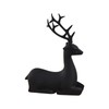 CHOVY Elegant Resin Reindeer Sculptures - Versatile Set of 2