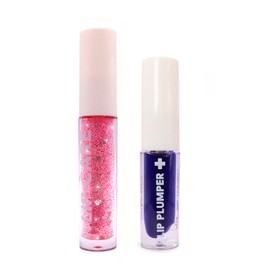Mlashes | Volumizador para labios al instante con tinta | 2 Pack Lip care hidratante Milka + Lip plumper Merlin