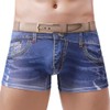 Golirsteca - Calzoncillos tipo calzones de algodón 3D para hombre,
