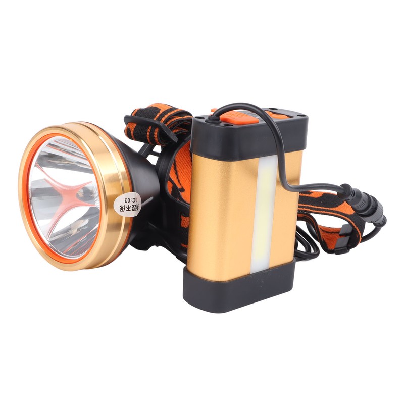 Bright Head Light Waterproof Angle Adjustable Lightweight Multifunctional LED Headlamp