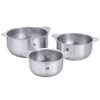 ZWILLING Prep 6-pc Brushed Stainless Steels Nesting Bowls & Strainers