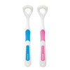 Ebis Tongue Cleaner, Rubber Grip, Set of 2