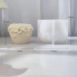 Flower & Animal Silicone Molds - Resin Casting & Candle Making Kit - Home Decor Molds