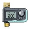 RAINPOINT Sprinkler Timer with Brass Inlet & Outlet, Programmable Hose