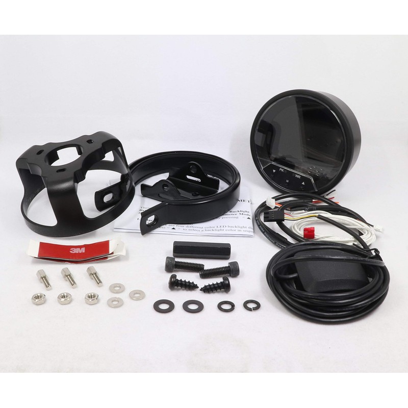 MOTOR METER RACING EVO Series 85mm 3-3/8" Digital GPS Speedometer