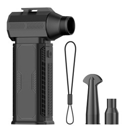 Elektrische Staubgebläse Druckluftspray, 4-Gang 130000 U/min Akku Gebläse, PC Reinigungsset, Turbo Jet Blower, Electric Compressed Air Duster für Tastatur, Haus, Car, Sofa