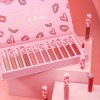 Set De 12 Brillos Labiales, Duraderos Y Fáciles De Aplicar