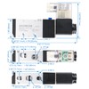 Baomain 4V210-08 DC 24V Single Head 2 Position 5 Way