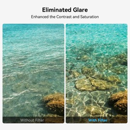 SmallRig 52mm Magnetic Circular Polarizers Filter, HD Optical Glass 28 Layer Multi Nano Coated Circular Polarizing Filter Magnetic CPL Ultra Slim Frame/Waterproof/Scratch Resistant - 4216