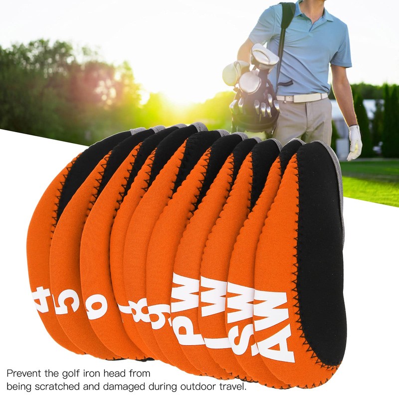 keshow Irons Club Head Covers, Convenient Easy to Distinguish Ball