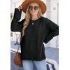 Womens Chunky Knit Sweater Casual Long Sleeve Knitwear Pullover Oversized