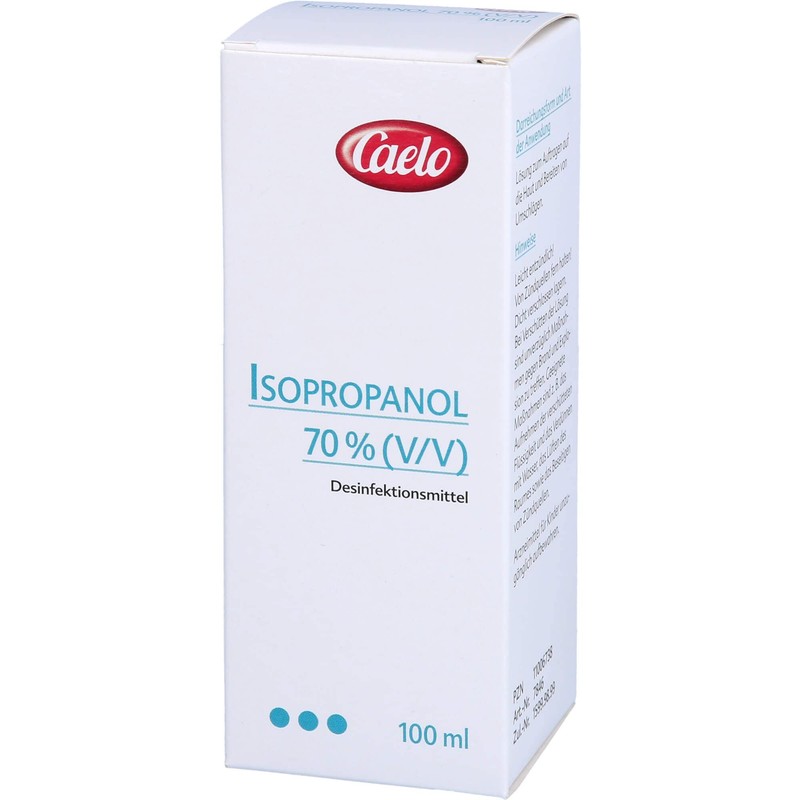 ISOPROPANOL 70% Caelo HV Pack Standard Approval 100 ml