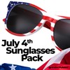 3 Pairs Team USA Bulk American Sunglasses Flag Classic Patriot