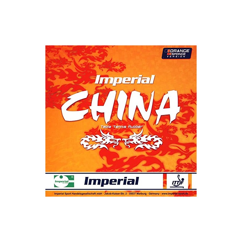 Imperial China Orange Sponge (2.0 mm - Red) | -