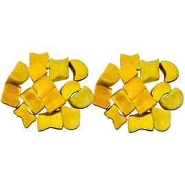 Snow Hill Yak Milk Golden Bone Dog Chews Snacks 16-22 Pcs Nuggets Value 2 Bulk Net Wt. 7.05 Oz Yaky Cheese Long Lasting Treats Nugget of Dogs - Product of Himalayas, Nepal