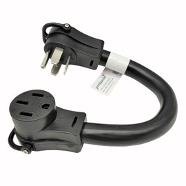 Parkworld 692378 Welder Adapter Cord, EV Charging Adapter, NEMA14-60P to 14-50R, Welding NEMA 14-60P Male to RV/EV NEMA 14-50R, 50AMP, 1.5FT