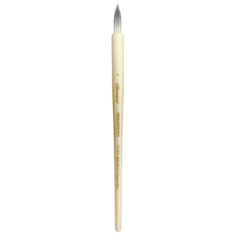 Léonard Aquarellys Watercolour Brush Round Bamboo Series 701RO NO. 2
