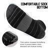 Heatuff Men's Athletic Ankle Socks Cushioned Quarter Running Mini Crew