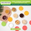 Cozary 15 Pezzi Contenitori Ermetici per Alimenti Piccoli, 250ML Riutilizzabili