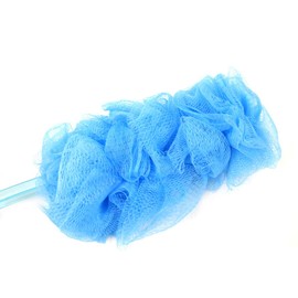 Treasure Gurus Long Handle Body Back Scrubber Shower Bath Loofah Pouf Exfoliating Washcloth Loofa Sponge