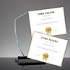 Core Values Awards Certificate 6pk 8.6x11” Linen Company Employee of