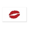 CafePress Lips Rectangle Car Bumper Magnet