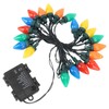 C9 LED Christmas String Lights 16.4ft 20 LED Waterproof C9